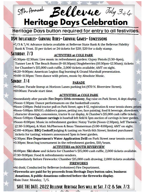 2021 Heritage Days - Bellevue Fire Department
